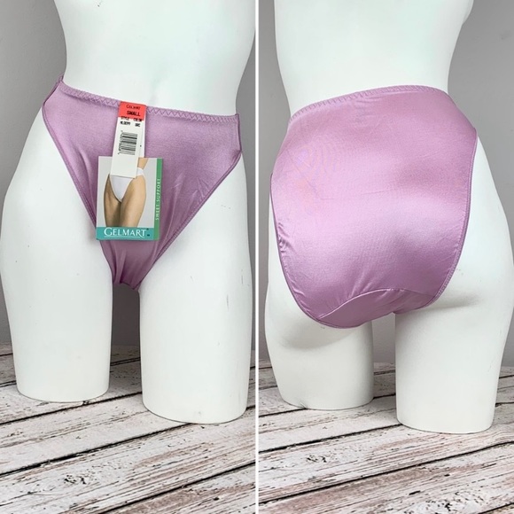 Deadstock Satin Panty Vintage Second Skin Panties Fairy Sexy Sissy Glam NOS NWT - Picture 3 of 11